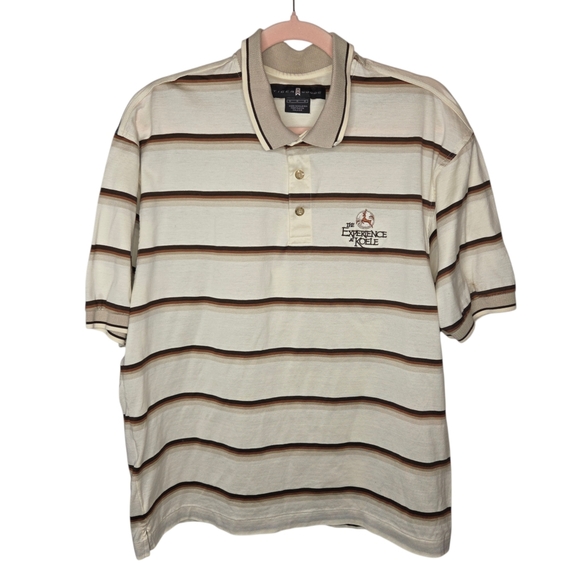 Nike Tiger Woods Collection Vintage Polo Shirt M The Experience at Koele Hawaii